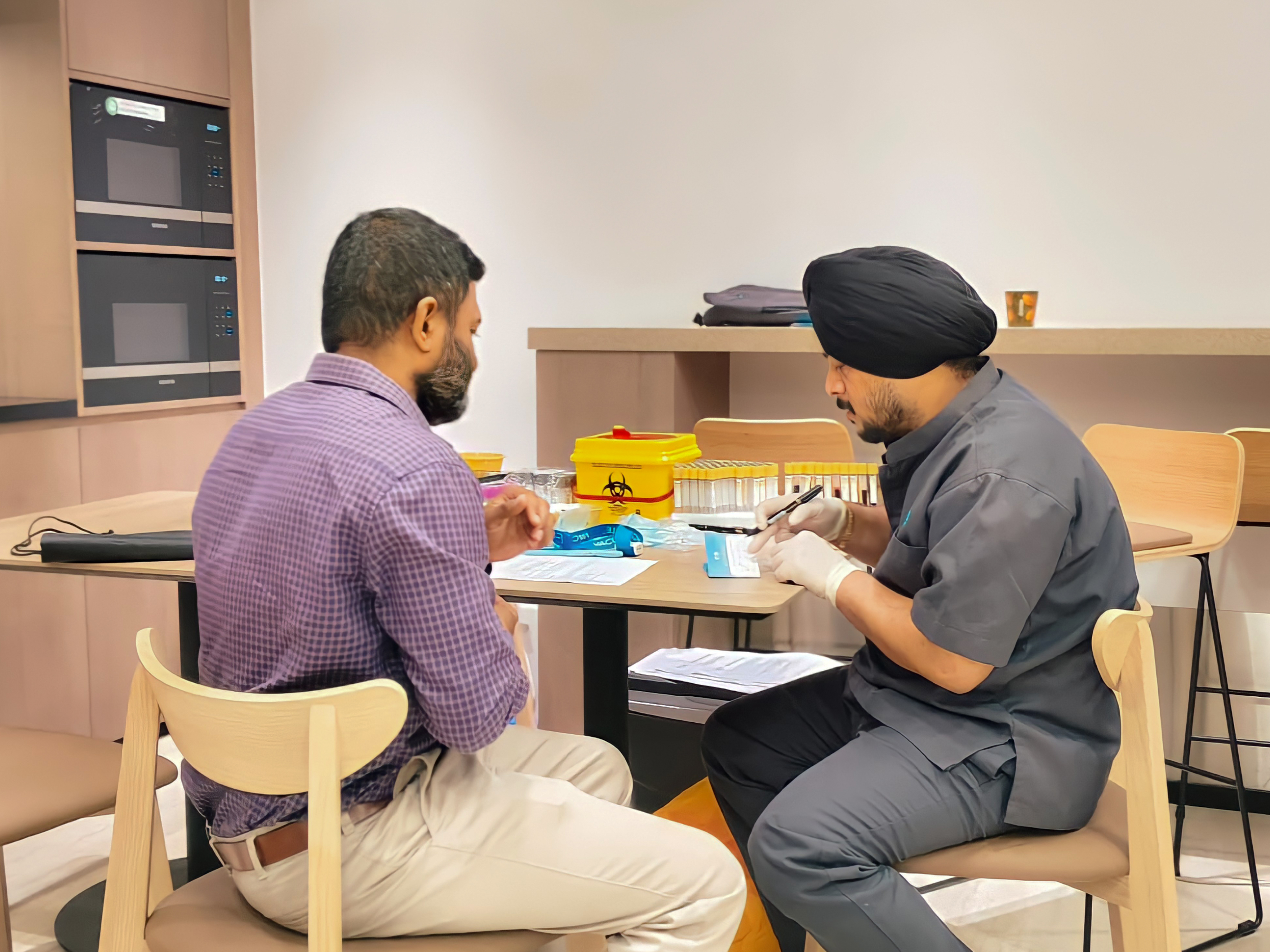 A Workplace Pause for Better Health: Crossroads Insurance Brokers Hosts Nutritional Wellness Screening for Employees